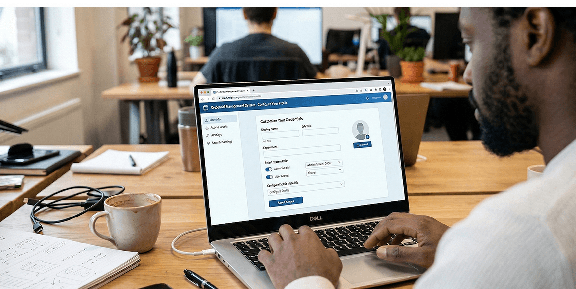 Customise Credentials Portal
